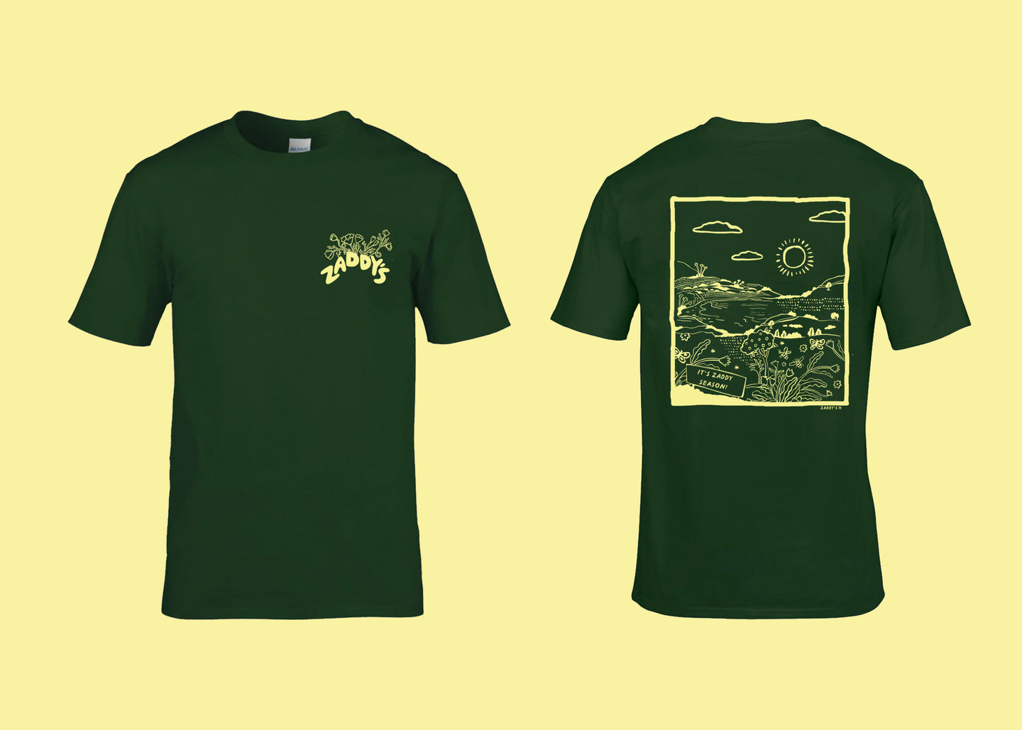 Forest Green Dreamscape Tee